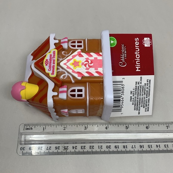 Cobblestones Sweets & Treats miniature house decor & bottlebrush pink tree new - Picture 14 of 16